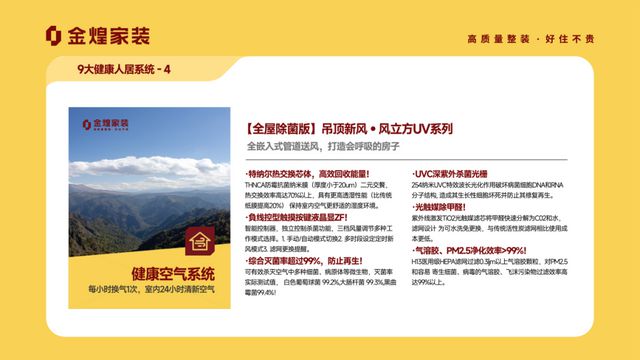 大健康人居系统赋能高品质住宅新时代PG电子麻将胡了模拟器金煌家装九(图7)
